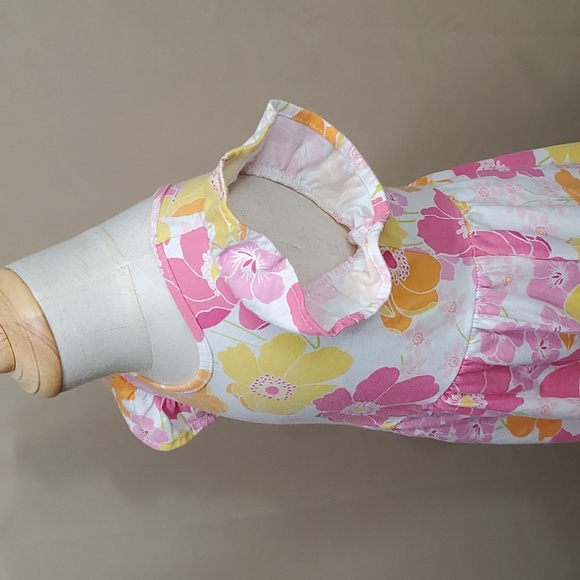 4T Girls Dress with Flower Pattern by Children's Place - Picture 3 of 7